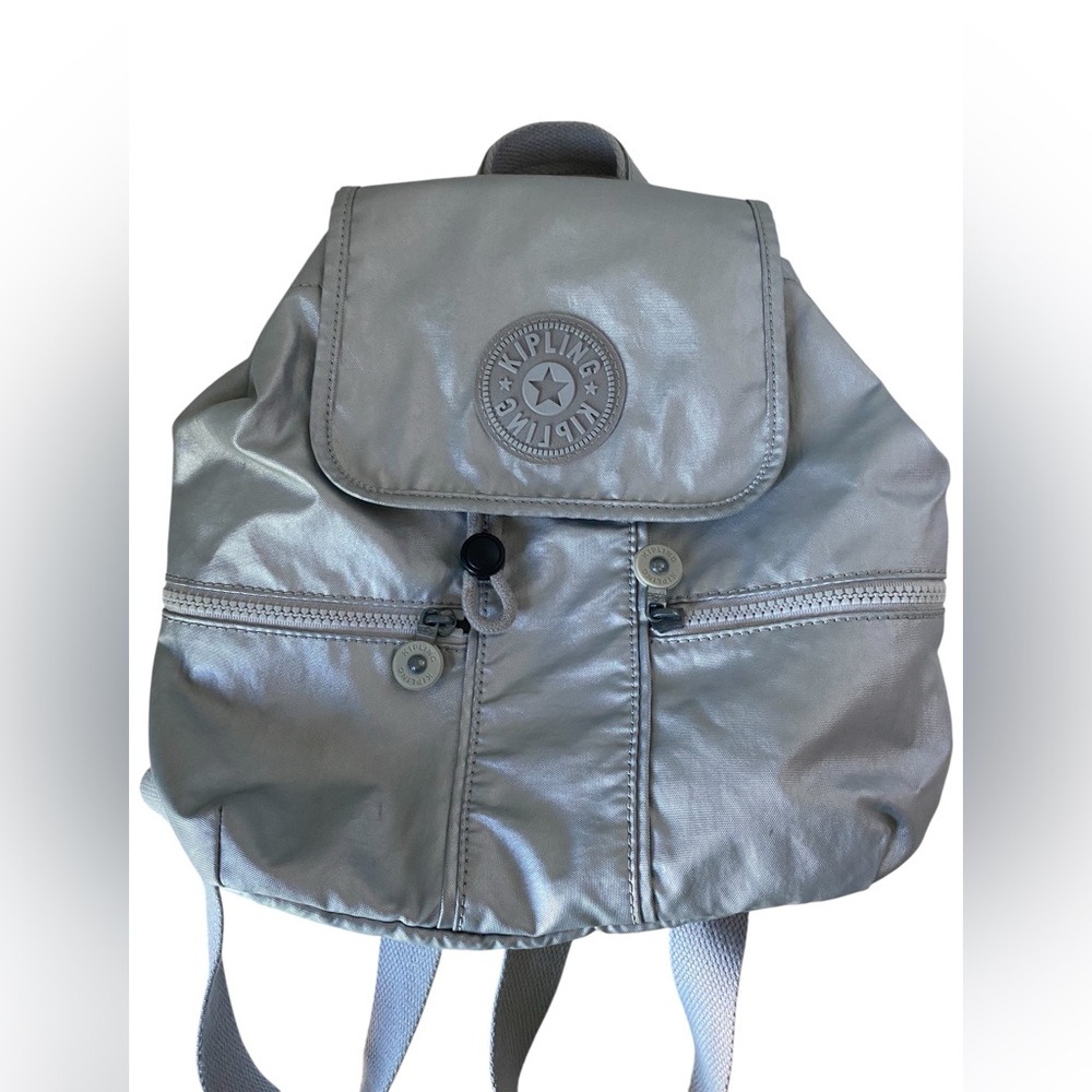 Kipling Backpack Silver - image 1